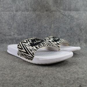 Nike Shoes Womens 10 Sandals Slides Benassi Sport Recovery Comfort Casual Print